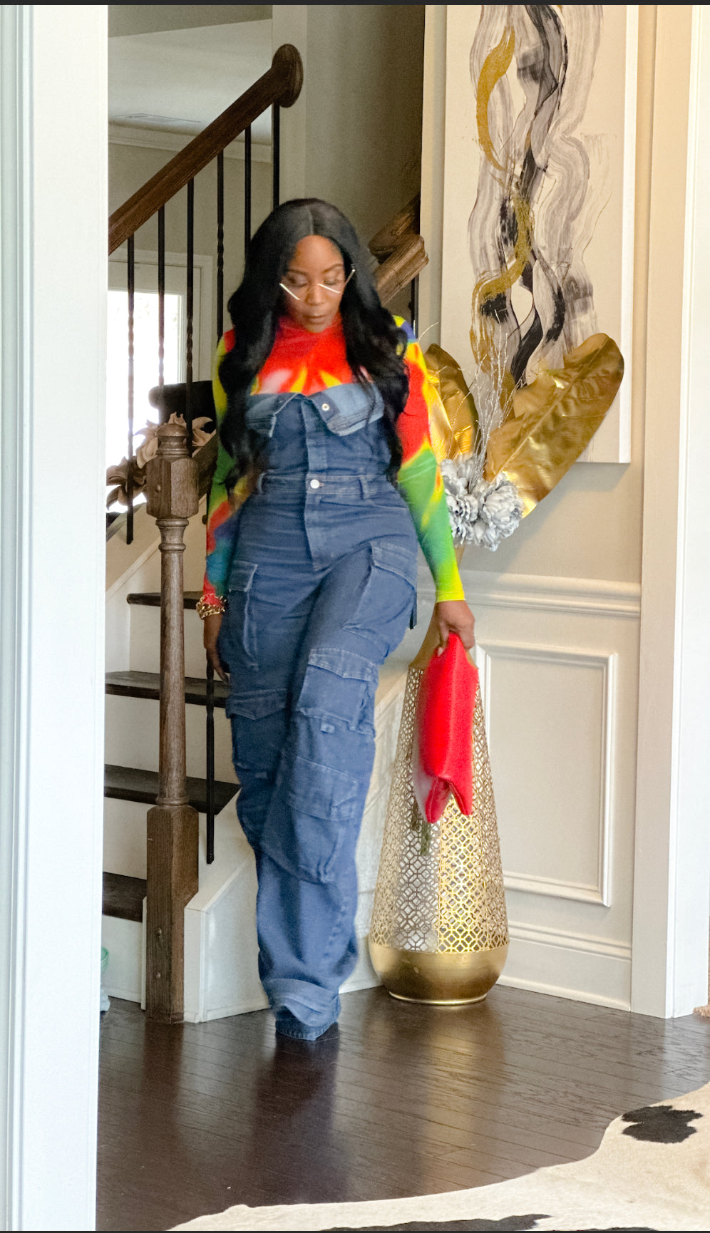 |Denim Era Jumpsuit|