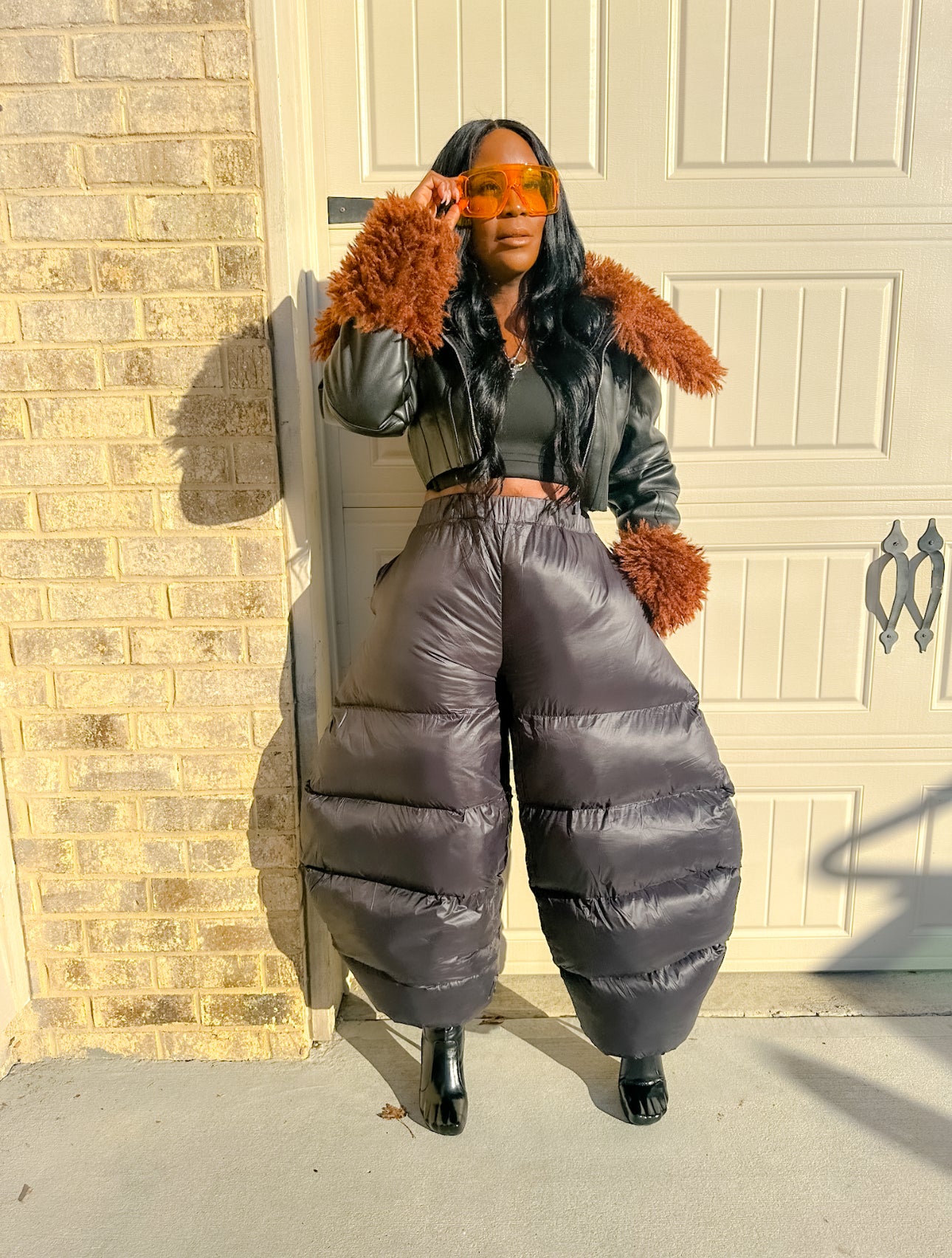 Round Puffer Pants