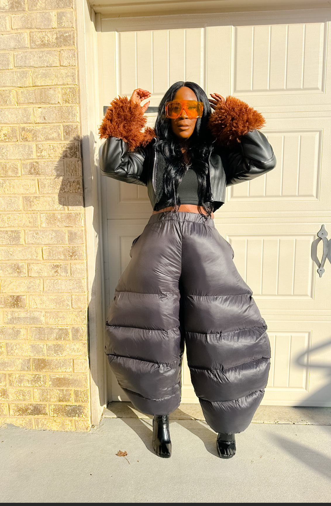 Round Puffer Pants