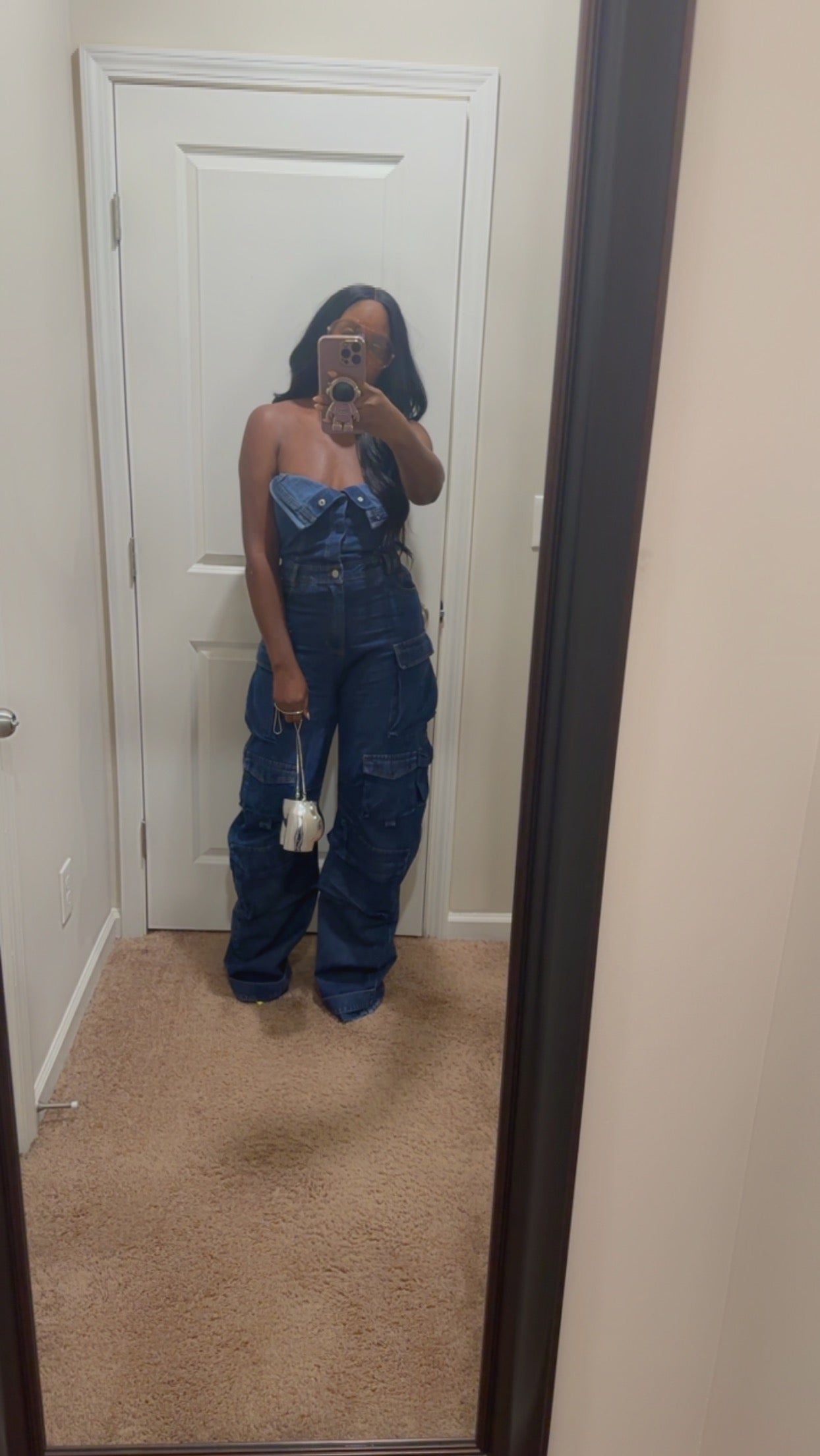 |Denim Era Jumpsuit|