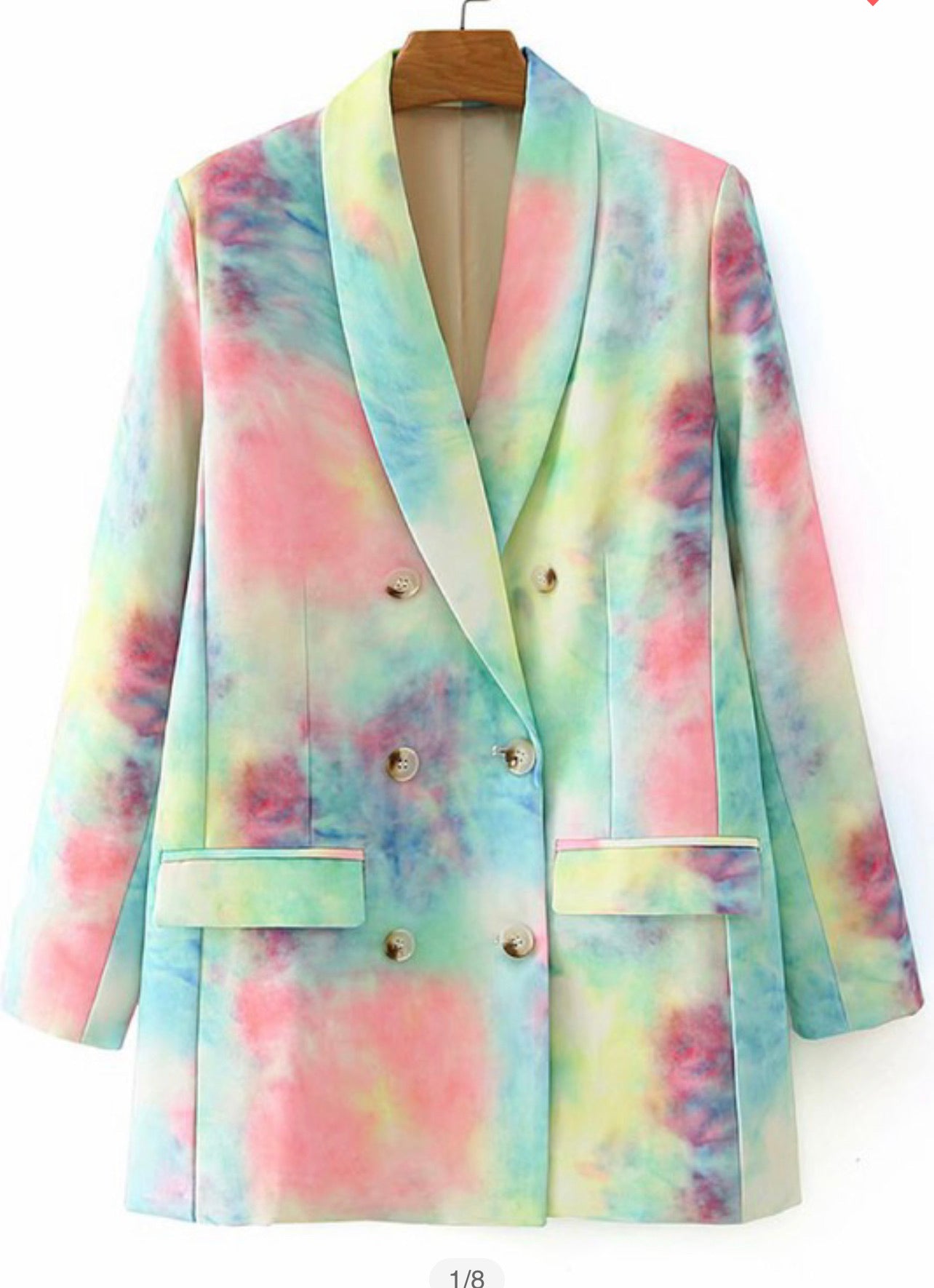 The Tie Dye| Blazer Dress