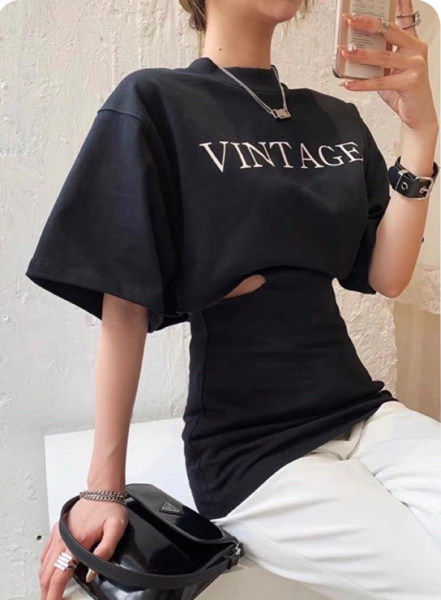 Vintage Cut out| Top