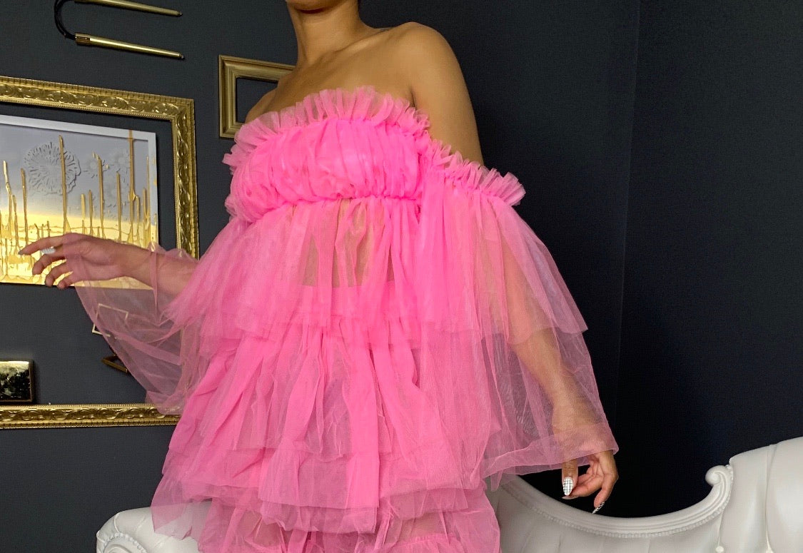 Extra As Always Tulle Top