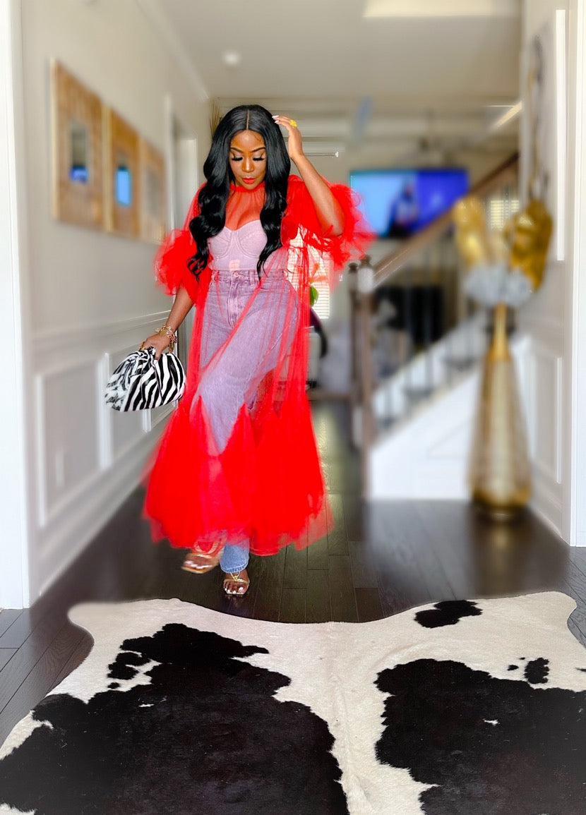 Red “Fuego Dress”