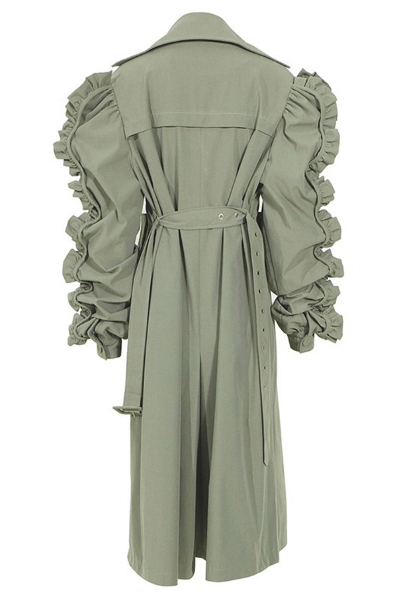 Trenches Ruffle Coat/Dress