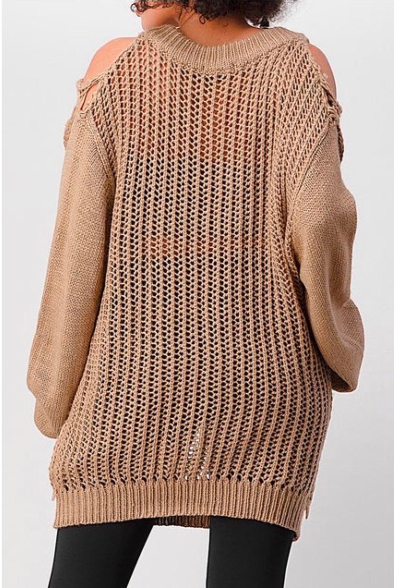 Caged Sweater