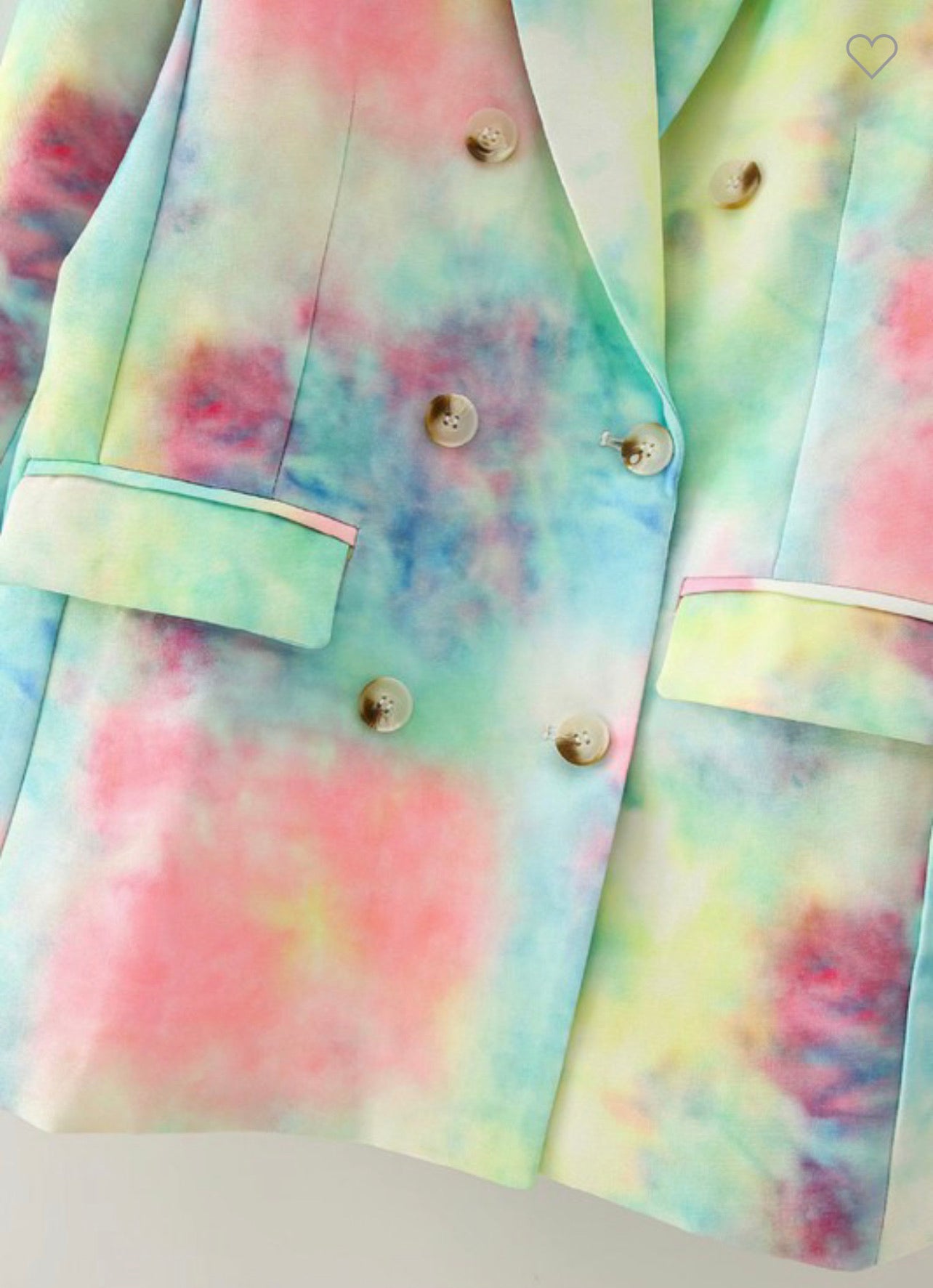 The Tie Dye| Blazer Dress