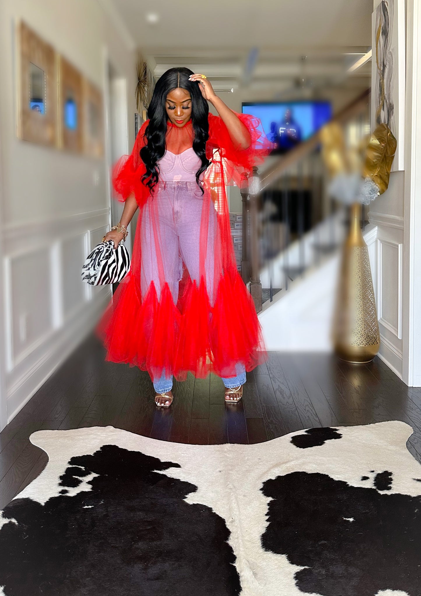 Red “Fuego Dress”