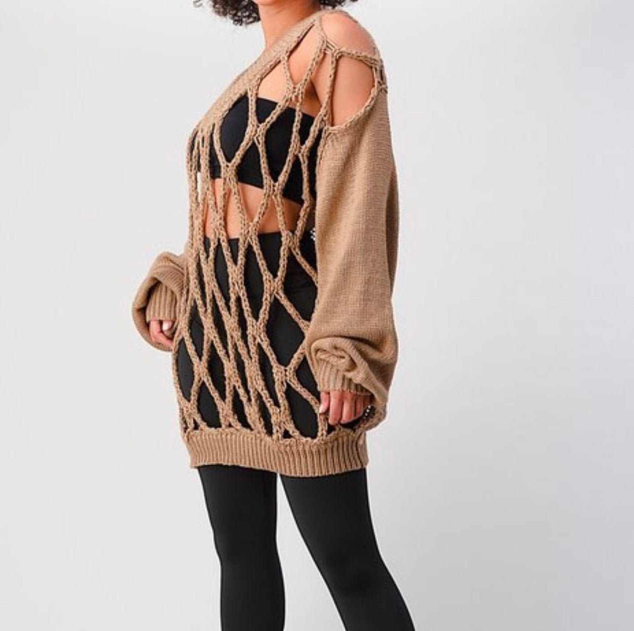 Caged Sweater