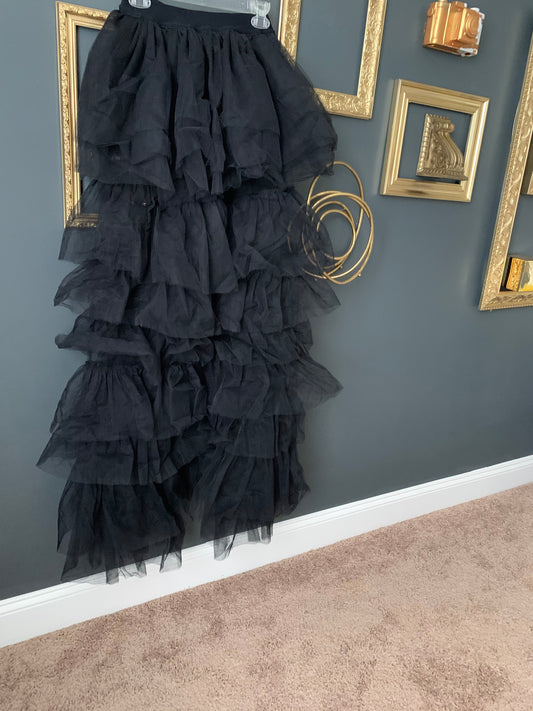 Exaggerated Tulle Pants (Black)