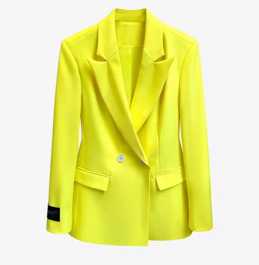 Neon Lemon Drop |Blazer