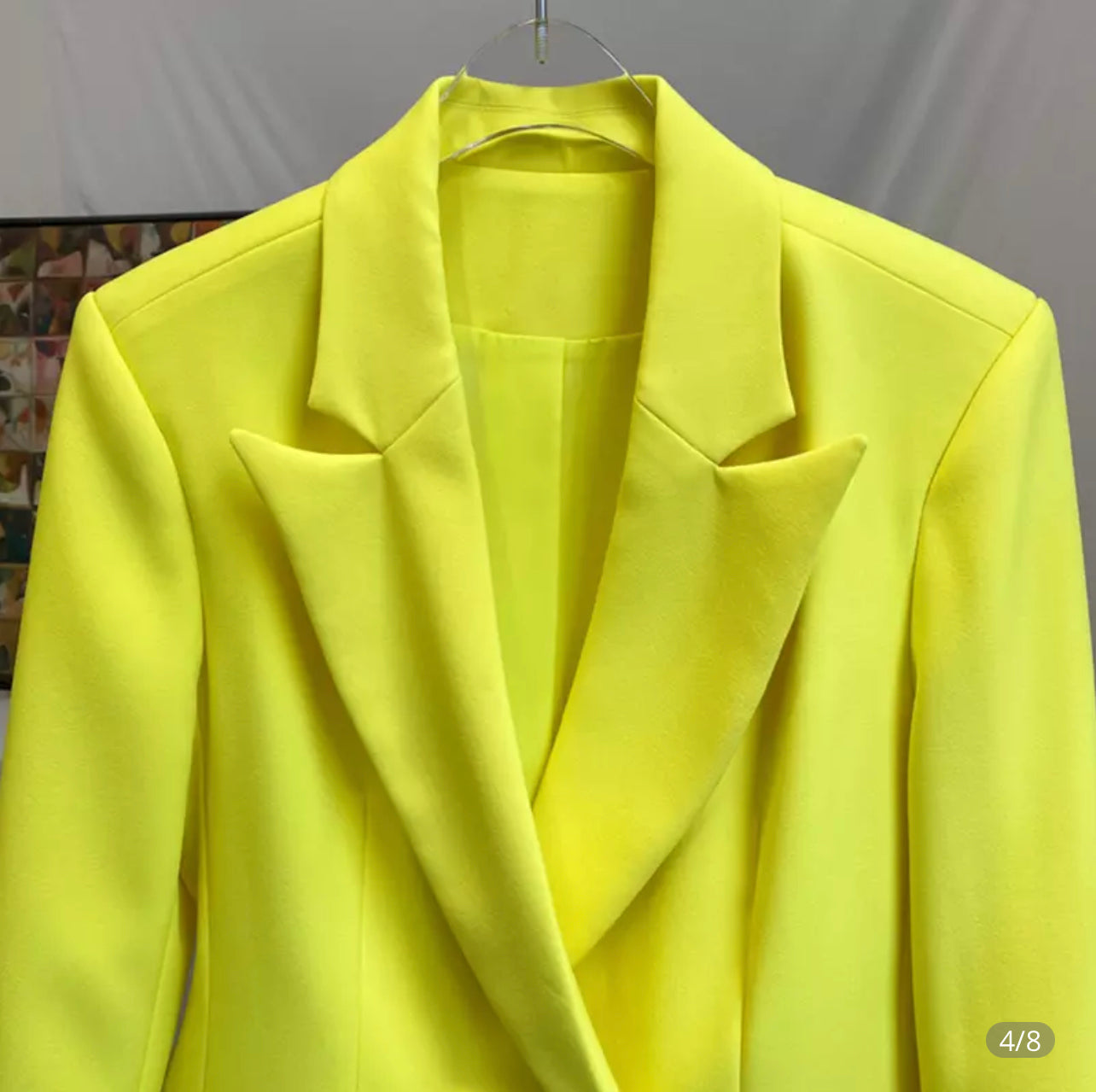 Neon Lemon Drop |Blazer