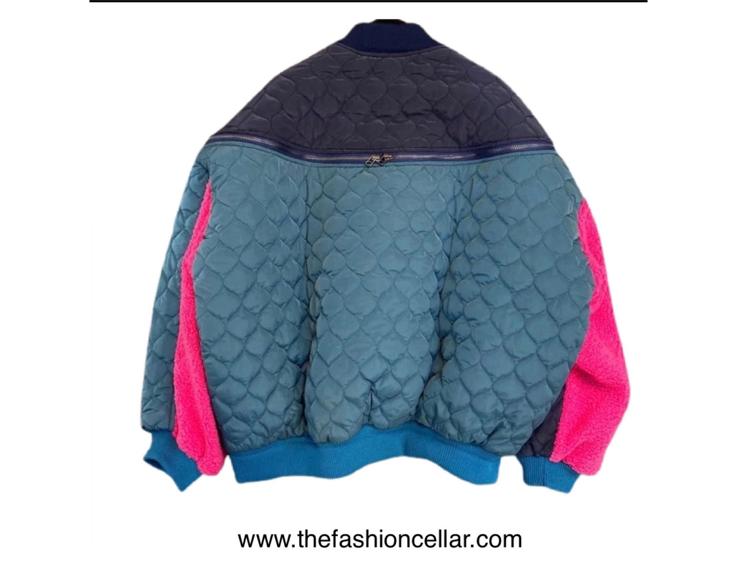 2 in one Quilted Zipper| Bomber