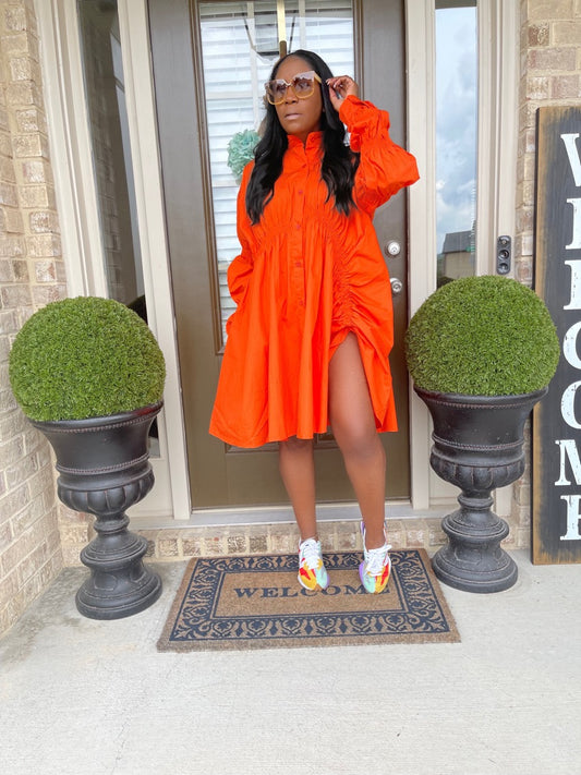 Orange “Luna”| Dress