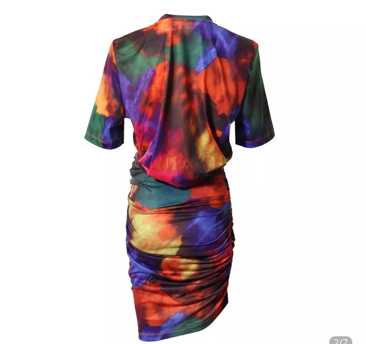 Vibrant Tie Dye| Two Piece Set